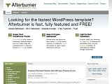 Afterburner : RocketTheme白色简洁免费模板