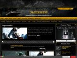 Gamerpress : Web2Feel黑色游戏免费模板