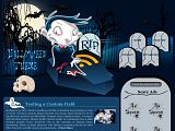 Halloween in Blue 蓝色节日WP免费模板
