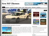 News Story : NewWpThemes白色简约WP免费皮肤