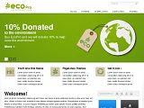 EcoPro : PageLines绿色简洁WP高级模板