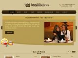 Foodilicious : Templatic黑色餐厅WP高级模板