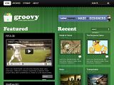 Groovy Video 绿色视频高级模板