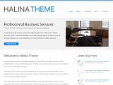 Halina : VooshThemes白色简洁WP商业模板