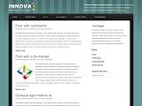 Innova : Viva Themes绿色简约高级模板