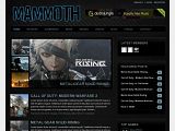 Mammoth : ThemeForest黑色游戏高级皮肤
