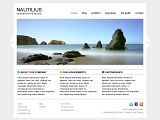 Nautilius : Viva Themes白色简洁WP商业模板