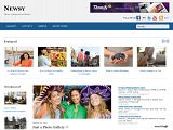 Newsy : Themify黑色新闻商业模板