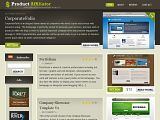 Product Affiliator : ThemeForest蓝色CMS 商业模板