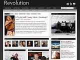 Pro Media : Revolution黑色杂志商业模板