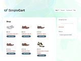 SimpleCart : UpThemes白色电子商务收费模板