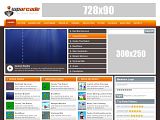 StartWPA : WPArcade蓝色游戏高级模板