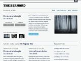 The Bernard : Obox Design蓝色新闻高级模板