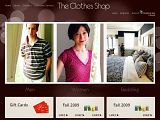 The Clothes Shop : ThemeForest黑色电子商务商业皮肤