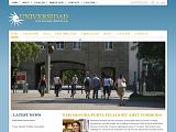 Universidad : Viva Themes蓝色简洁WP商业模板