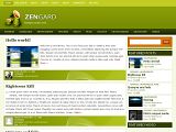 Zengard : Web2Feel绿色杂志WP免费模板