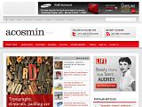 AcosminGazzete : Acosmin蓝色杂志商业模板