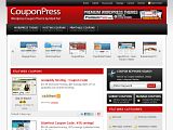 CouponPress 黑色CMS WP商业模板