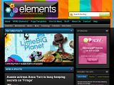 Elements 黑色杂志商业模板