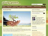 Going Green : StudioPress褐色杂志收费模板