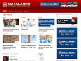 Majalahku : iCreativelabs红色杂志商业模板
