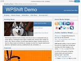 Shift News : WPShift蓝色简洁高级模板