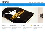 The Wall 蓝色组合WP商业模板
