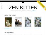 Zen Kitten 白色简约商业皮肤
